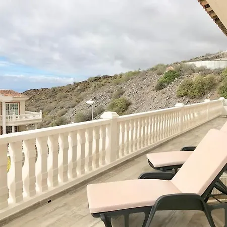 Βίλα Vista Bella In Ruhiger Villengegend Mit Meerblick Costa Adeje (Tenerife)