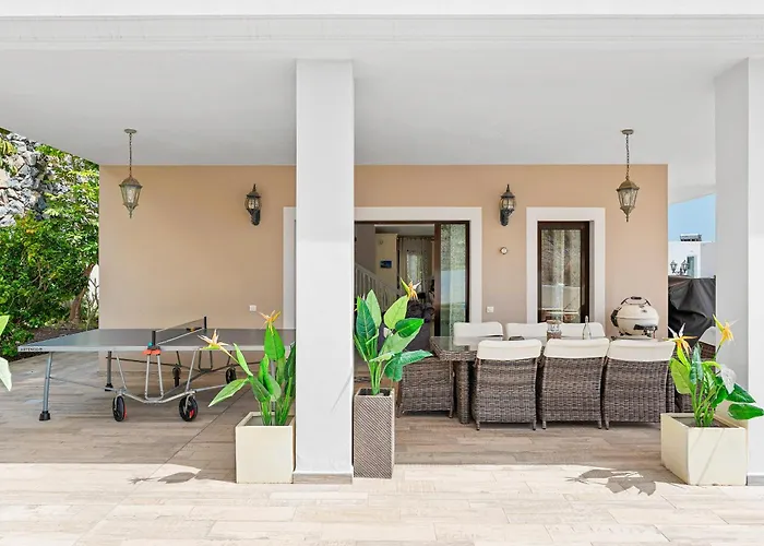 Vista Bella In Ruhiger Villengegend Mit Meerblick * Costa Adeje (Tenerife)